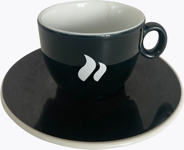 roastmarket Cappuccinotasse Schwarz