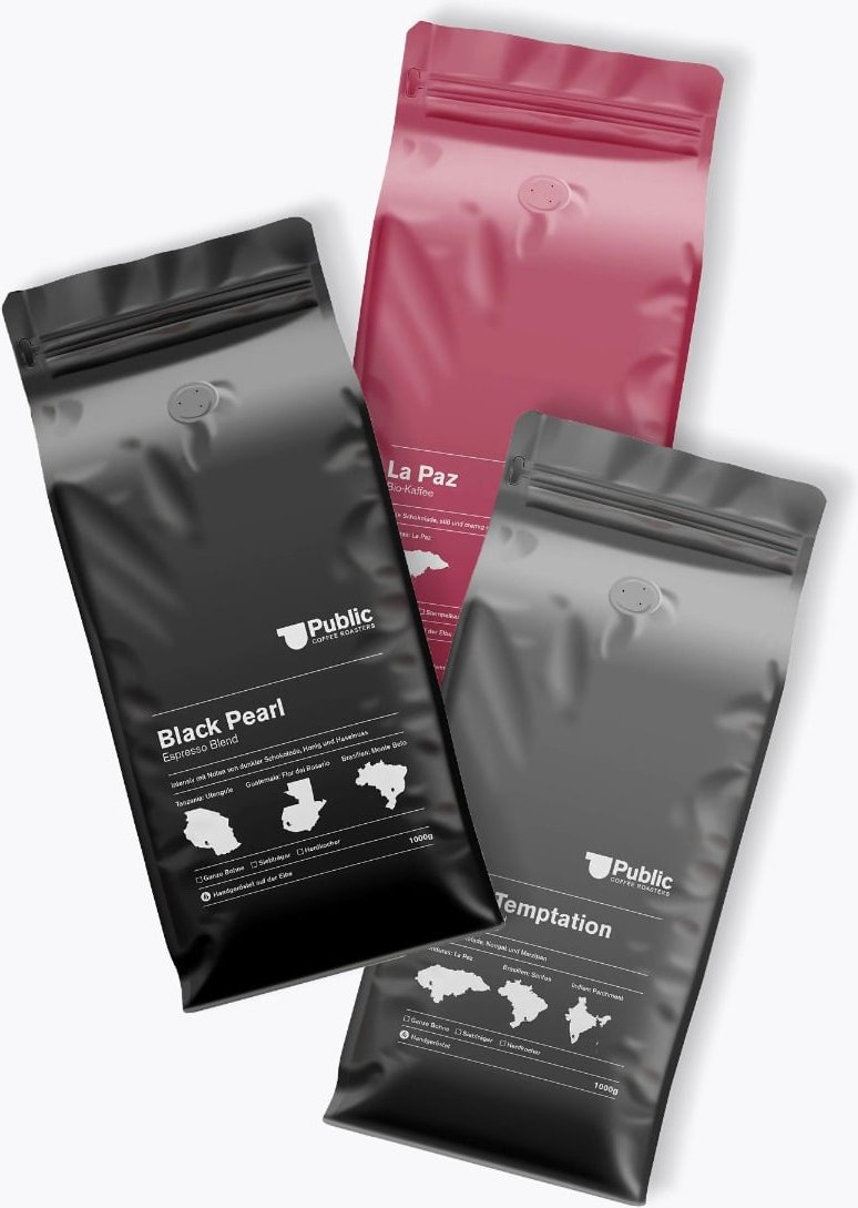 Thumbnail - Public Coffee Roasters Probierpaket 3 x 1kg