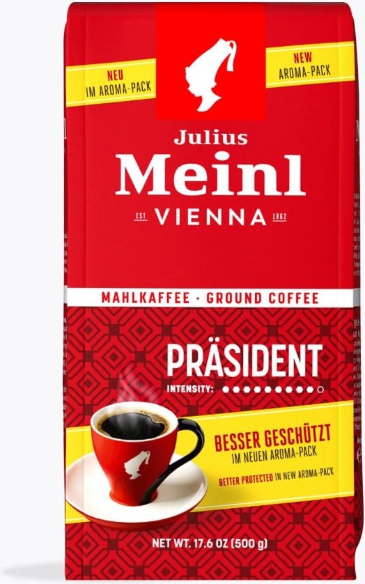 Julius Meinl Präsident 500g gemahlen