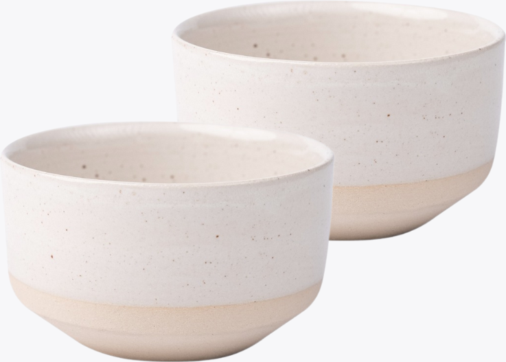 roastmarket ceramics Cappuccinotasse PURE 200ml 2er Set