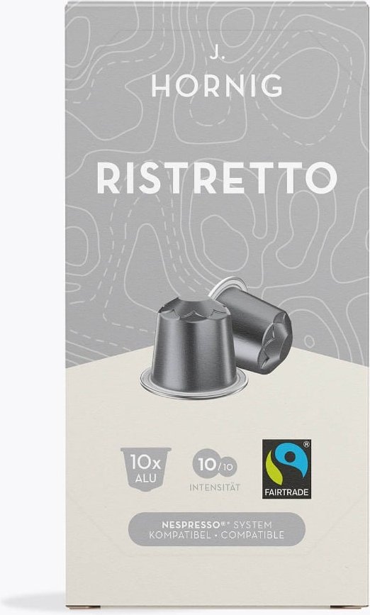 Thumbnail - J. Hornig Ristretto 10 Kapseln Nespresso® kompatibel