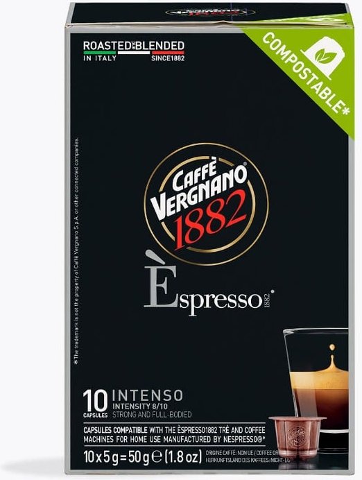 Thumbnail - Caffè Vergnano Intenso 10 Kapseln Nespresso® kompatibel