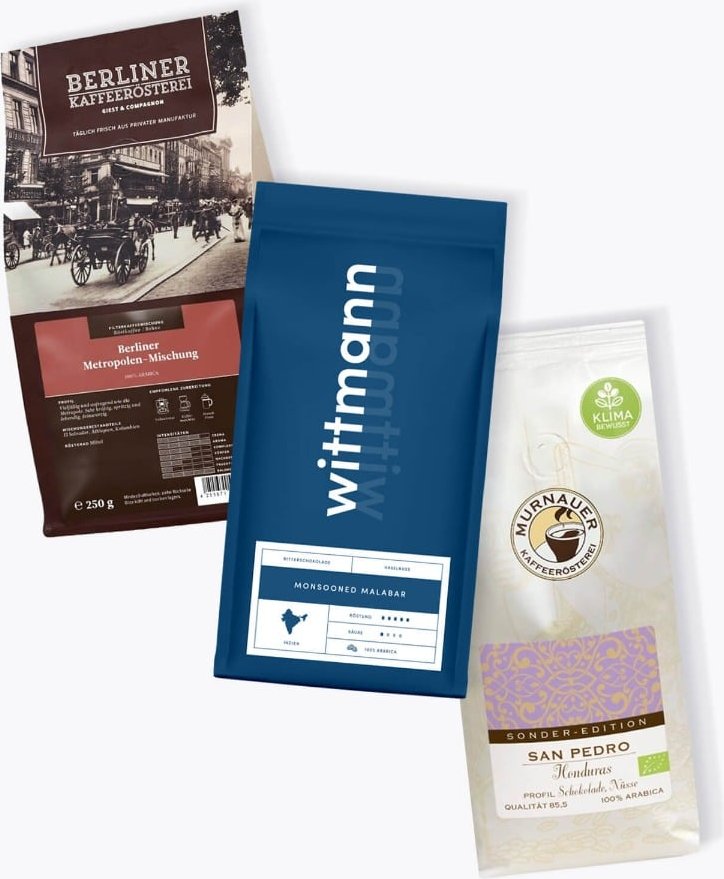 Säurearmer Kaffee - Probierpaket 750g