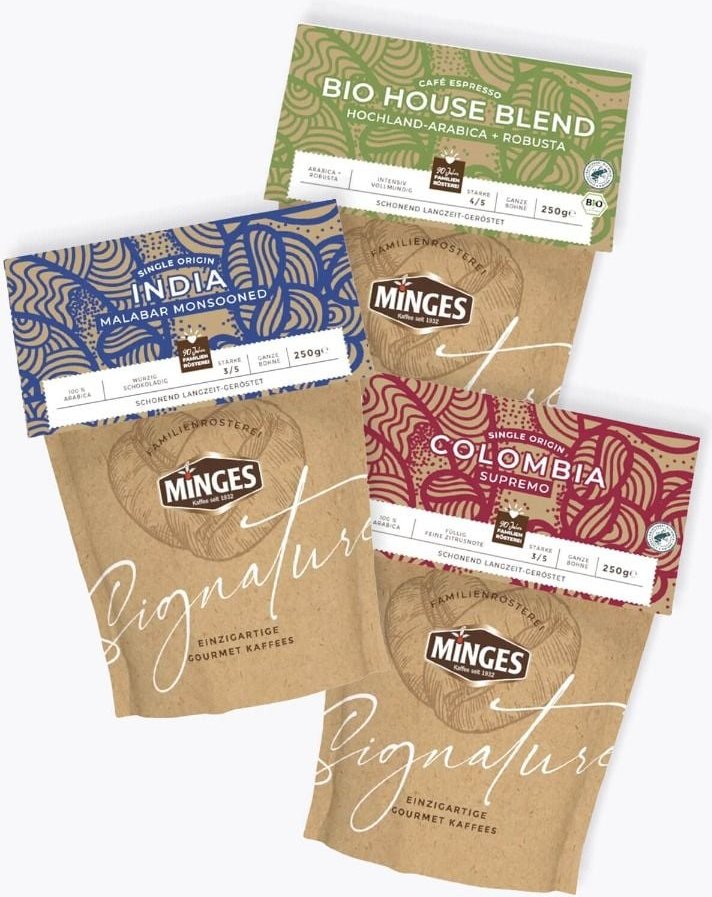 Minges Origins Probierpaket 750g