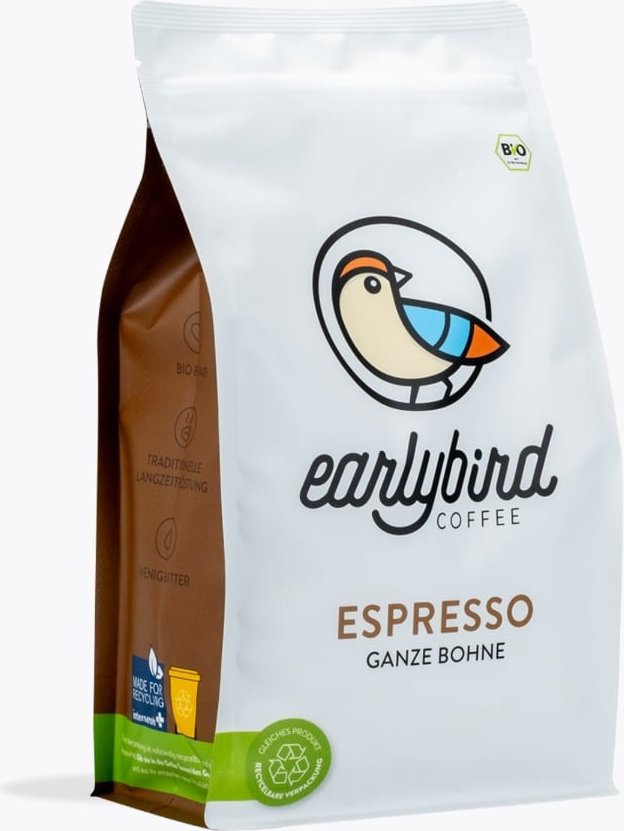 earlybird coffee Espresso Bio 500g