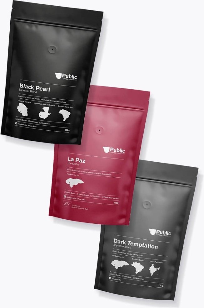 Public Coffee Roasters Probierpaket 750g