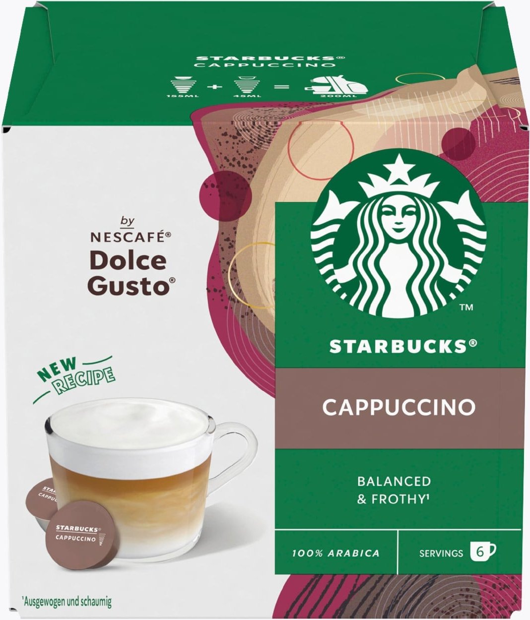 Thumbnail - STARBUCKS® by NESCAFÉ® Dolce Gusto® Cappuccino 12 Kapseln