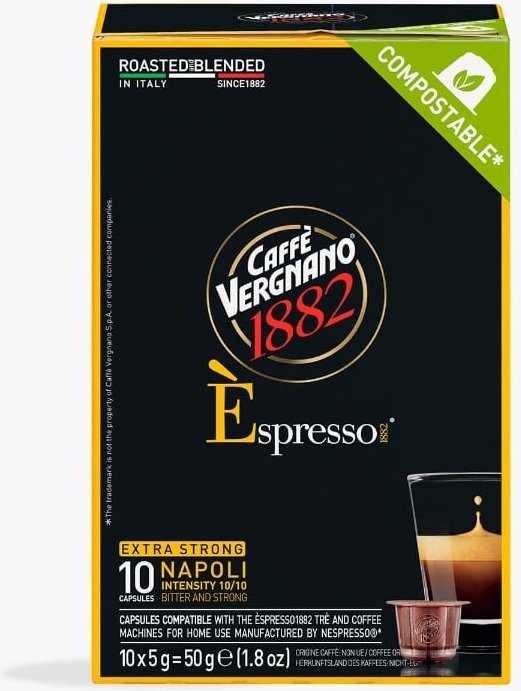 Thumbnail - Caffè Vergnano Napoli 10 Kapseln Nespresso® kompatibel