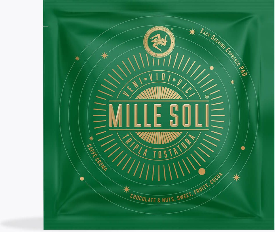 Mille Soli Caffè Crema 50 E.S.E.-pads