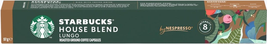STARBUCKS® by NESPRESSO® House Blend 10 Kapseln Nespresso® kompatibel