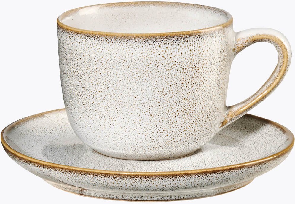 ASA Selection Espressotasse mit Untertasse Saisons Sand