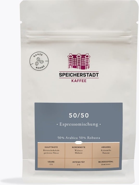 Speicherstadt 50/50 Espressomischung 250g