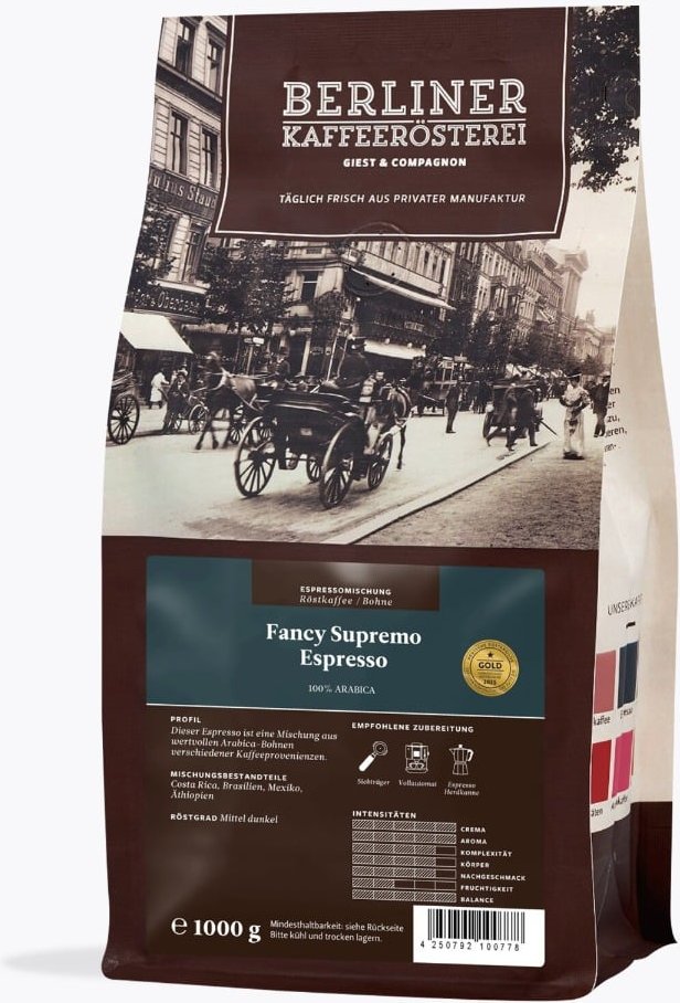 Berliner Kaffeerösterei Fancy Supremo Espresso 1kg