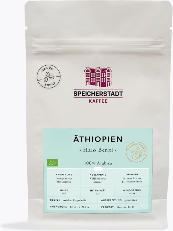 Speicherstadt Äthiopien Halo Beriti Bio 250g