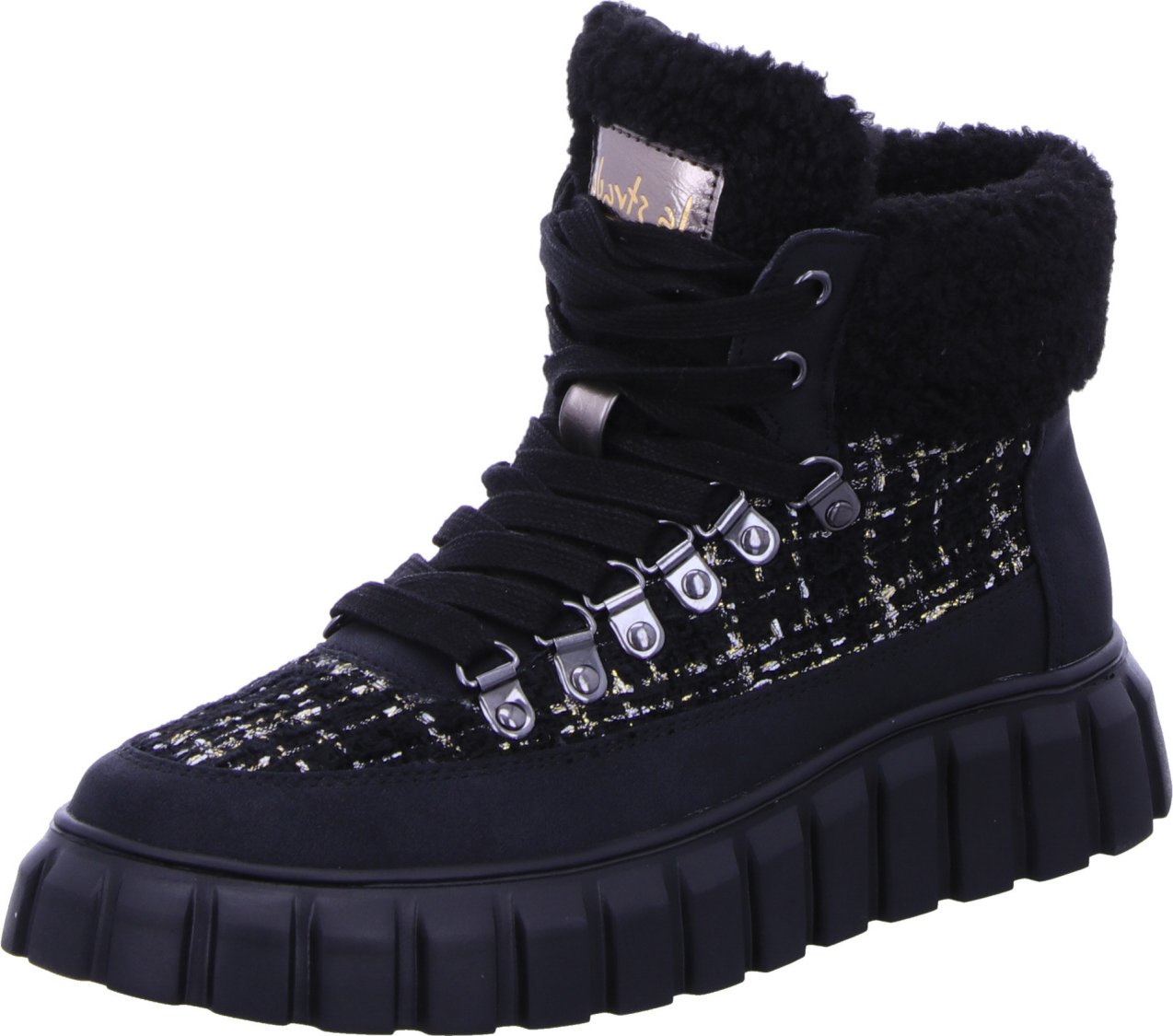 Stiefelette schwarz 37