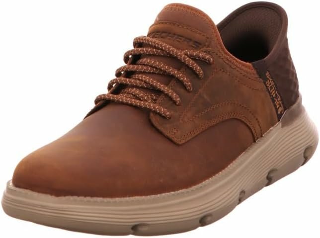 Skechers Garza – Gervin Herren Halbschuhe, Braun 41