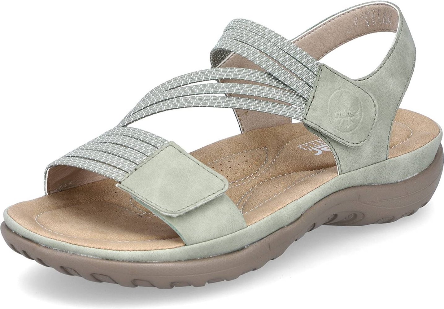 Rieker Damen Sandaletten 64870, Frauen Sandalen 40