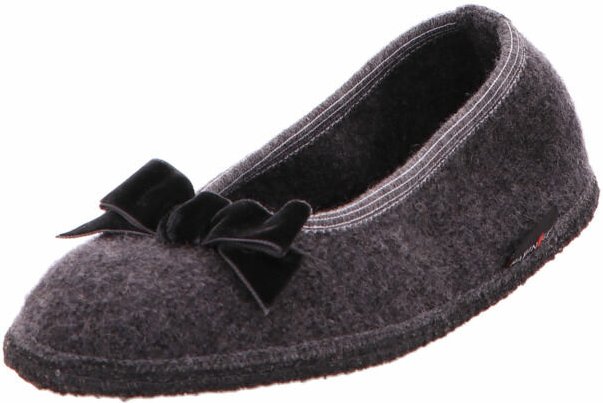 Haflinger 2021 Slipper Fiocco grau 38