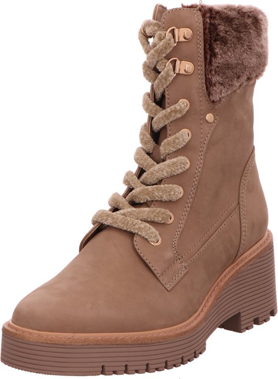 Regarde le Ciel Schnürstiefel Absatz Boot Damen Braun Ma mit... 40