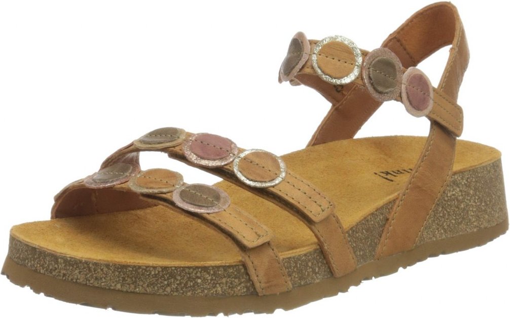 THINK! Damen Koak_3-000322 Nachhaltige Riemchen Sandale 37