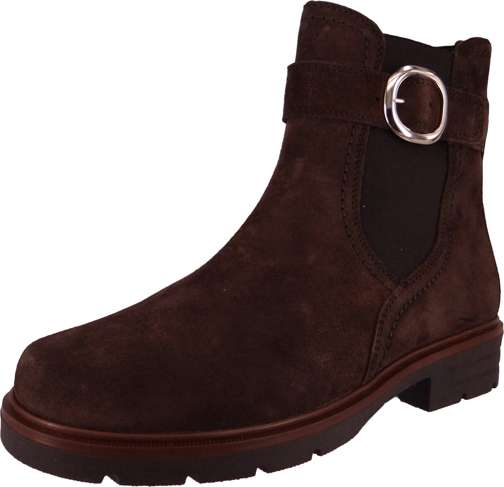 Thumbnail - Damen Elegante Stiefelette F-Weite 34.653 Braun 18 Brown Led... 37