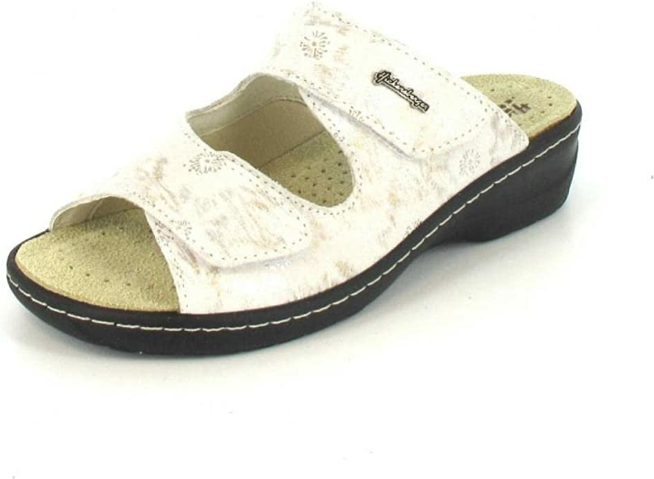 Hickersberger Pantolette 8035 weiß Fantasie Größe 43, Farbe:... 41
