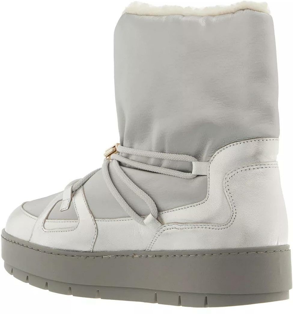 Stiefeletten silber 37