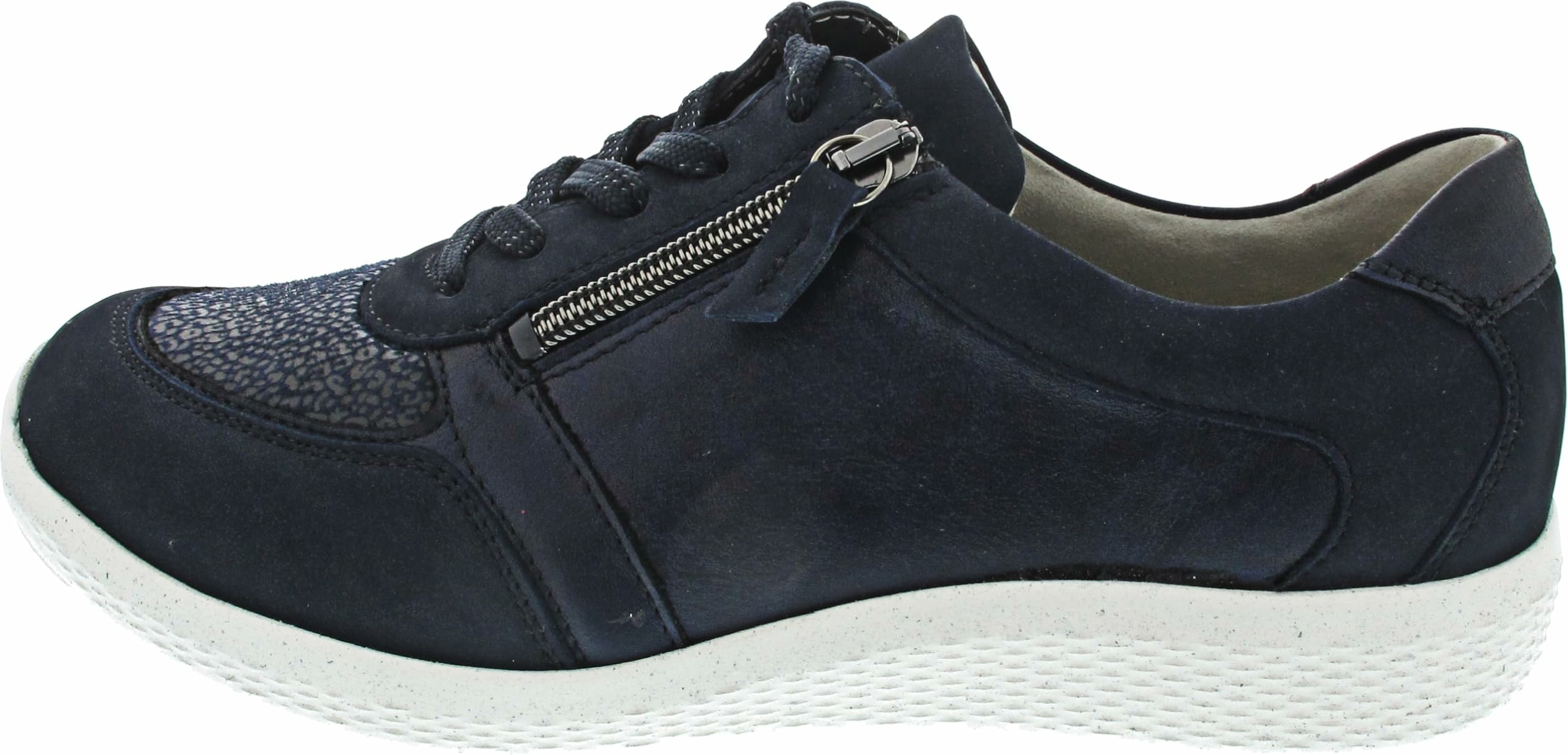 Waldläufer Orthotritt M Ira Damen Halbschuhe Sneaker blau ma... 5,5