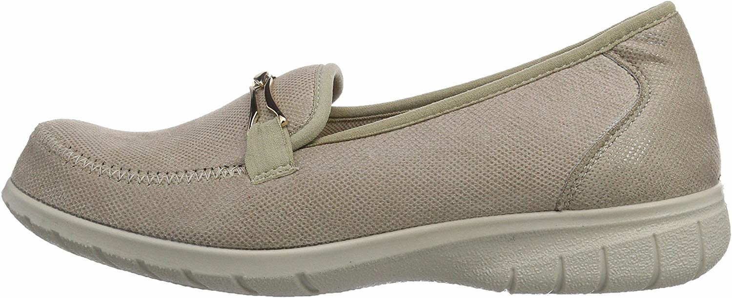 Fischer Markenschuh Fischer Komfort Slipper Taupe taupe 37
