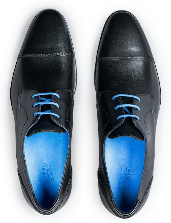 GILROY Business Schnürschuhe schwarz Herren 6,5