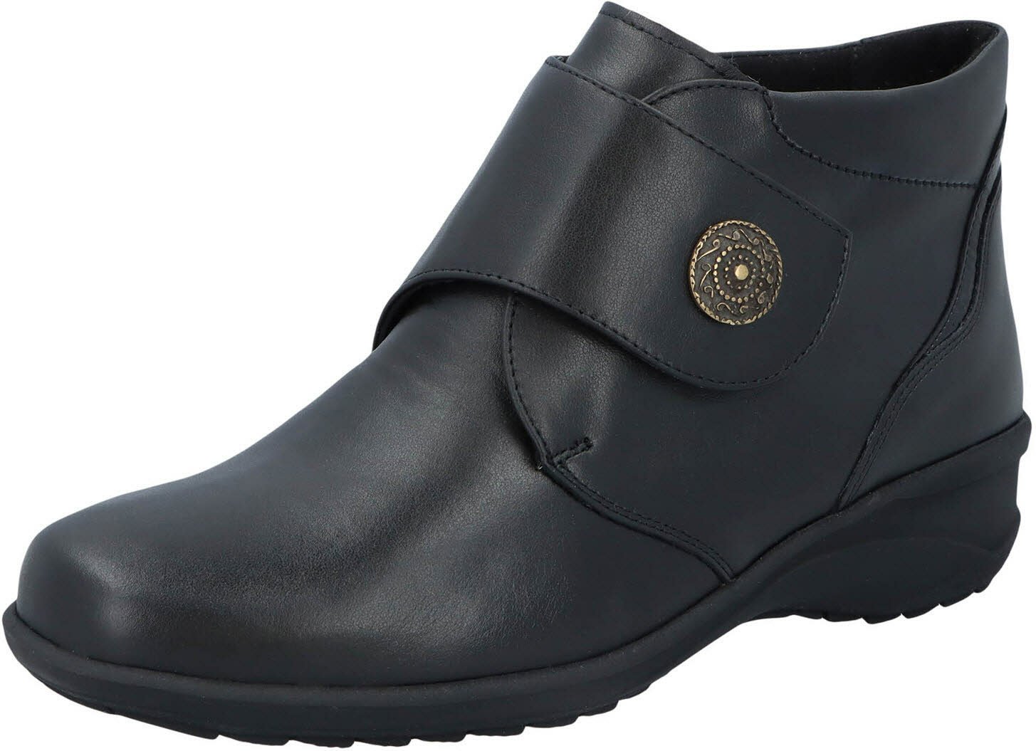 Stiefelette schwarz 6