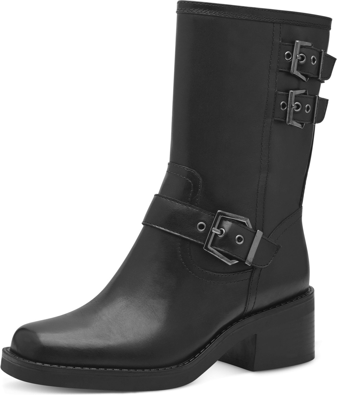 Damen Elegante Stiefel 1-25390-43 Schwarz 001 Black Kunstle... 40