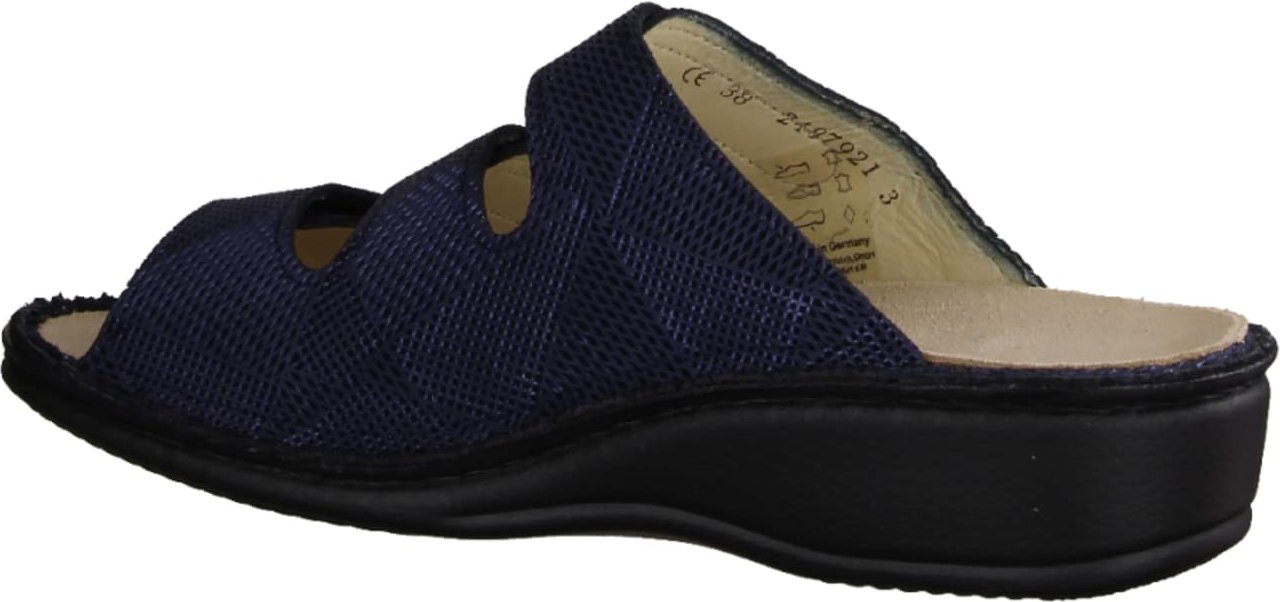 Komfort Sandalen blau Pisa 38