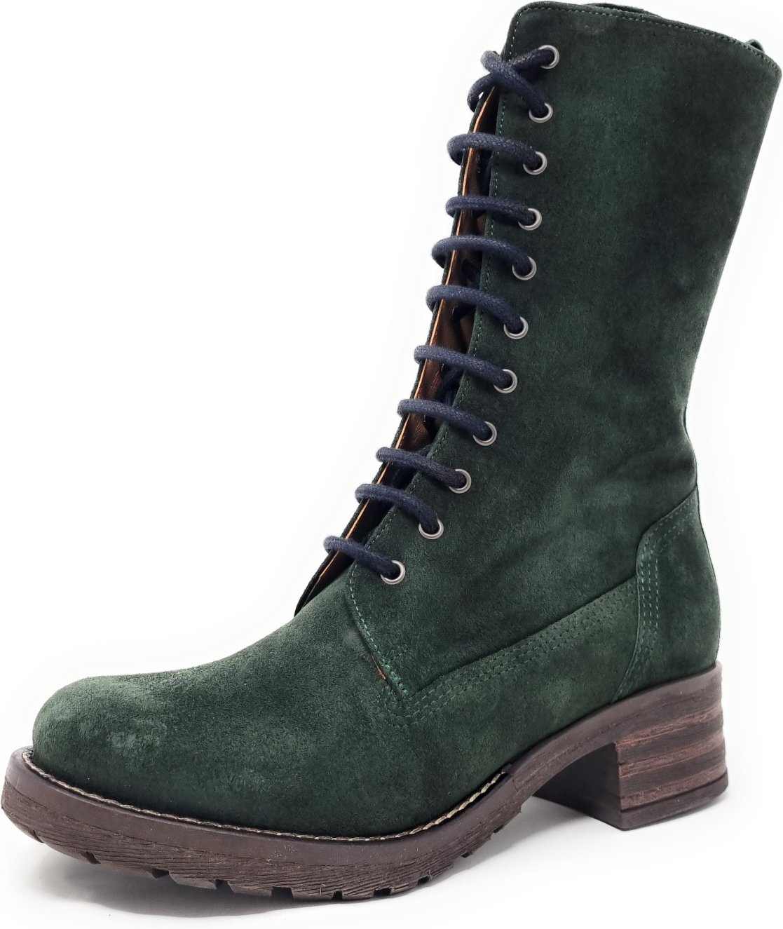 Stiefelette grün 42