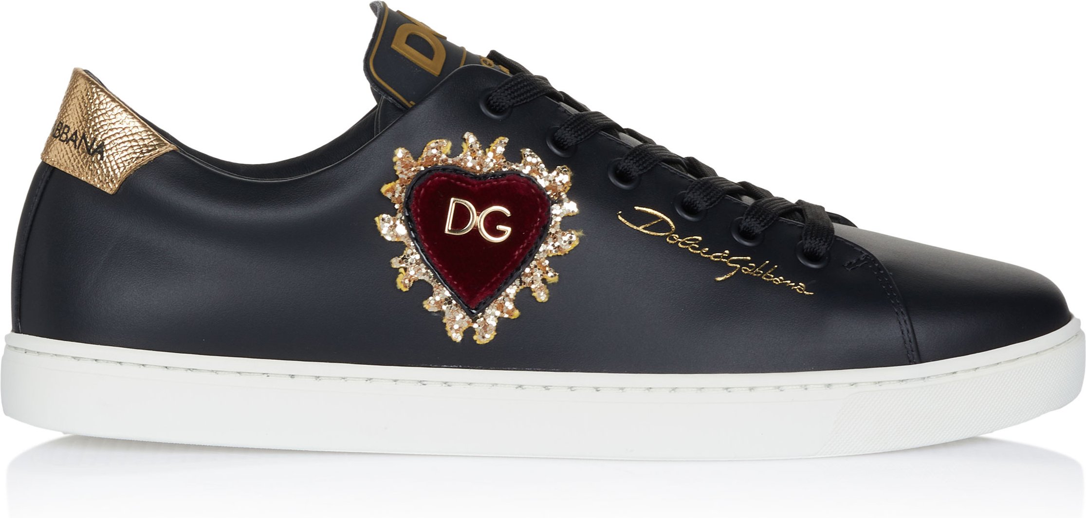 Dolce & Gabbana Low-Top Sneaker schwarz 41