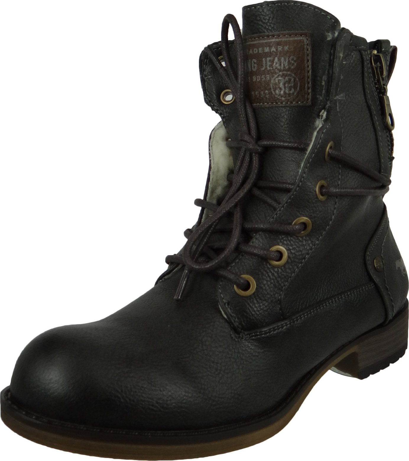 Damen Sportliche Stiefelette 1139630 Grau 259 Graphit Kunst... 37