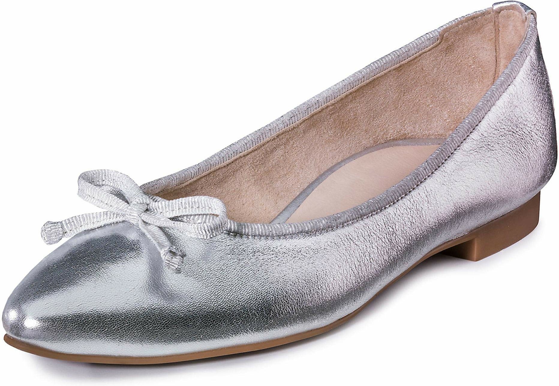 Ballerinas silber 6