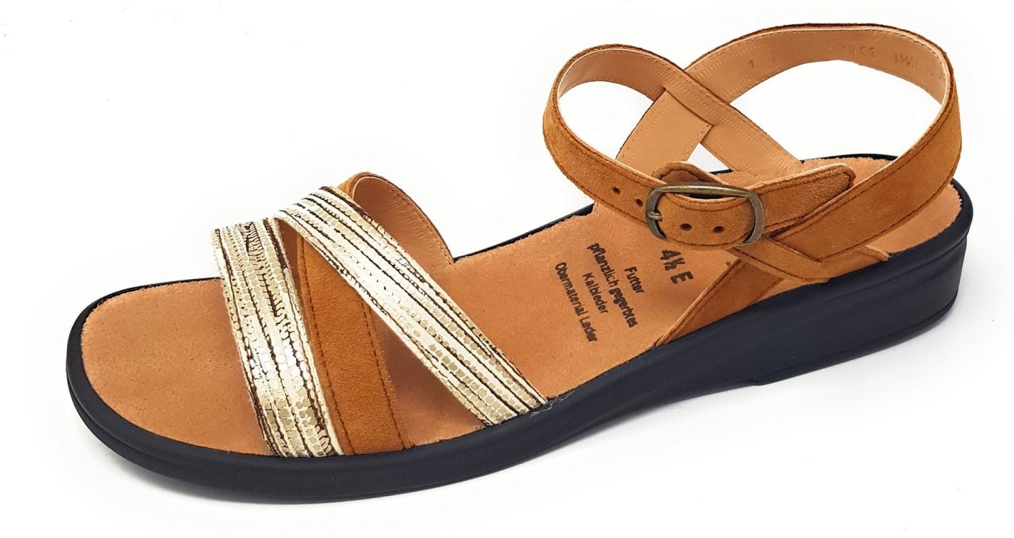 Komfort Sandalen braun 40,5