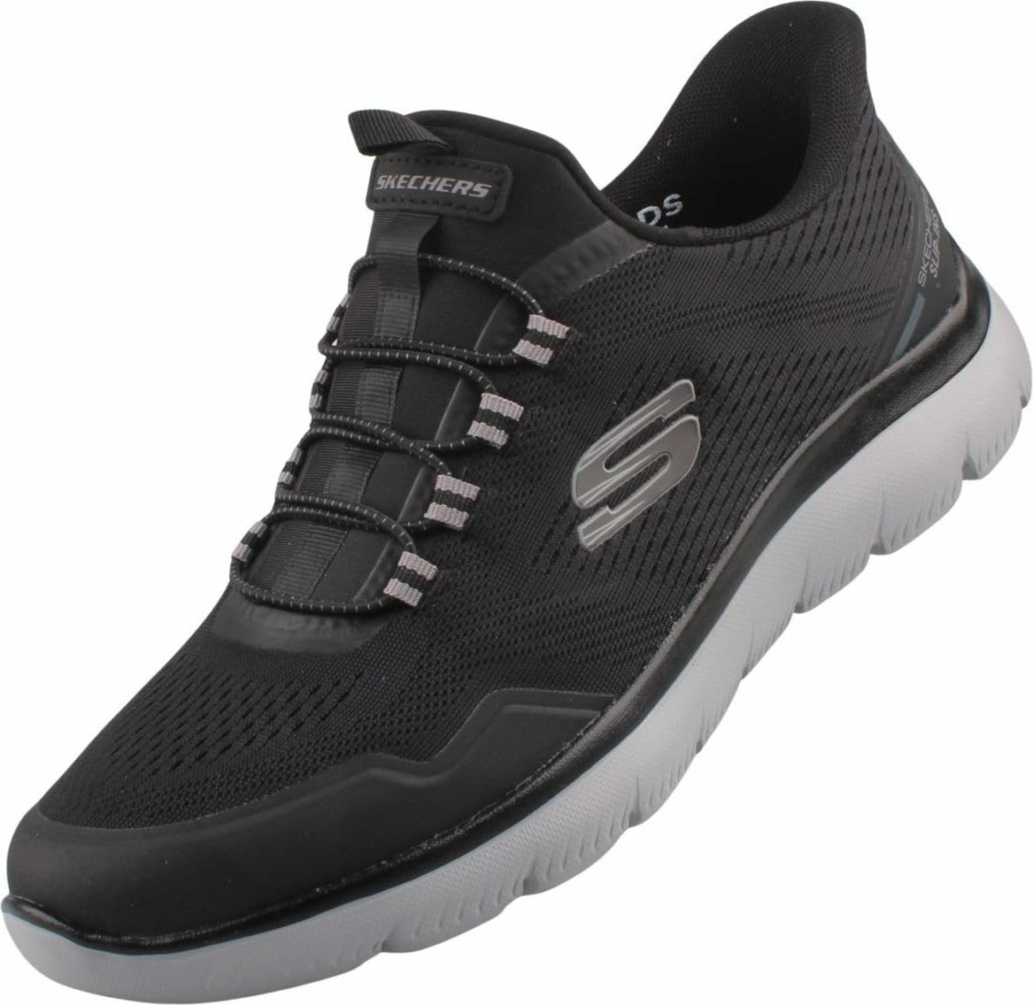 summits-top rate Sportliche Schnürschuhe schwarz Herren 44
