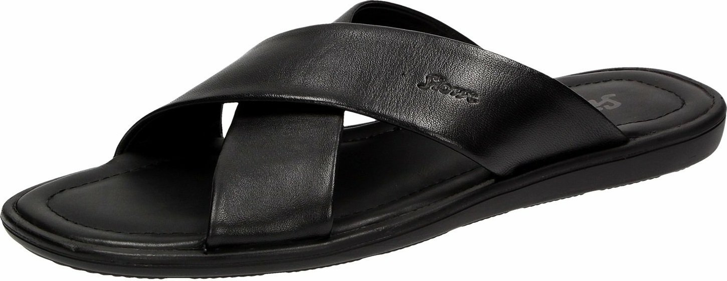 AV Pantoletten schwarz Herren 43