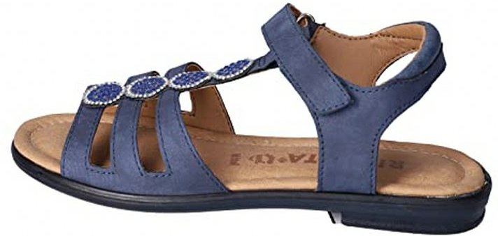 RICOSTA Mädchen Riemchensandalen ANA,Kinder Sandalen,WMS:Mit... 40