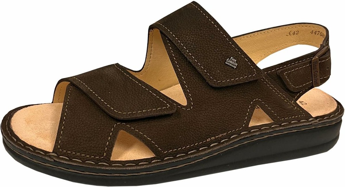 - FinnComfort Toro-Soft Slate (Dunkelbraun) - Sandale - 126-... 42