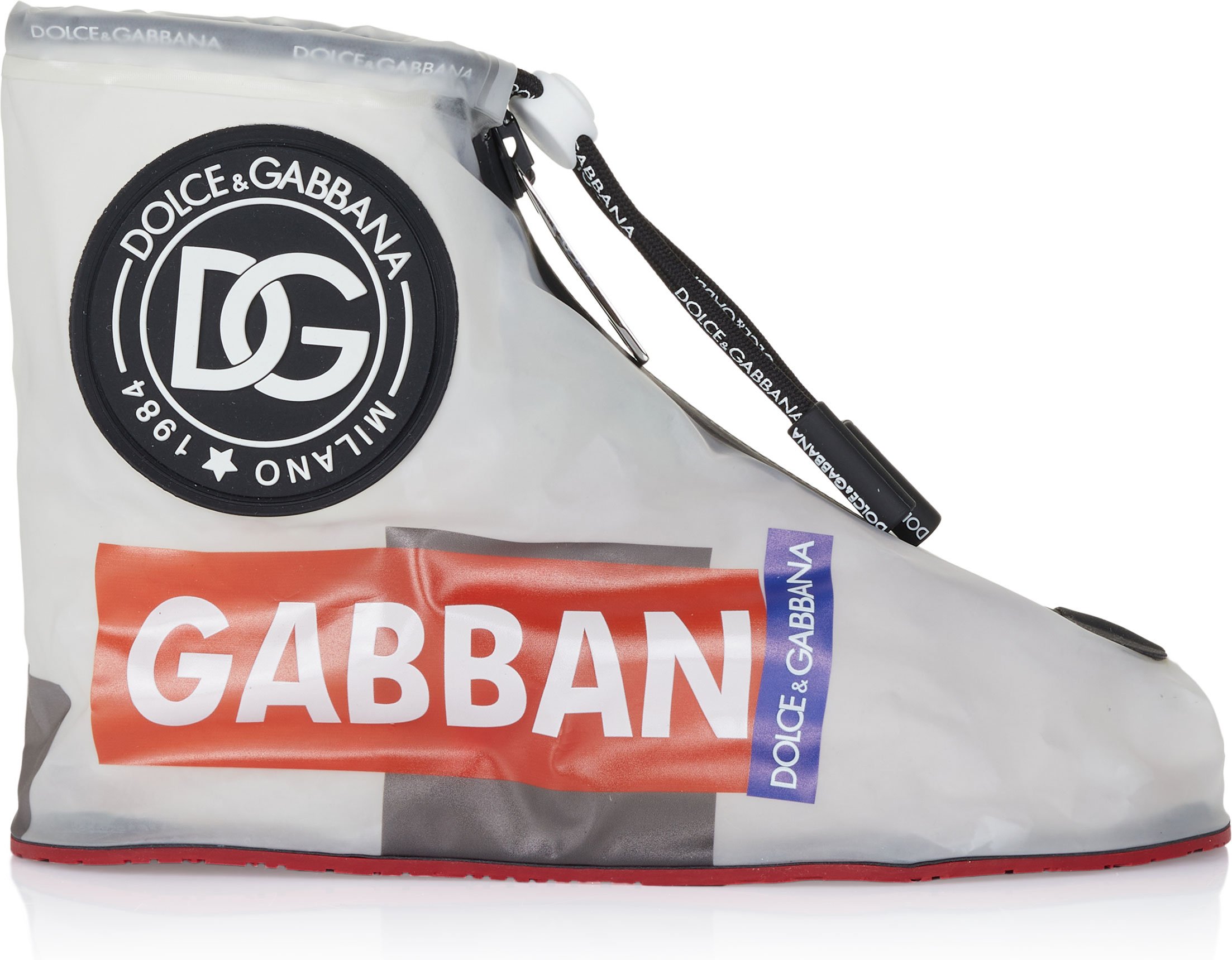 Dolce & Gabbana Galoschen transparent 38