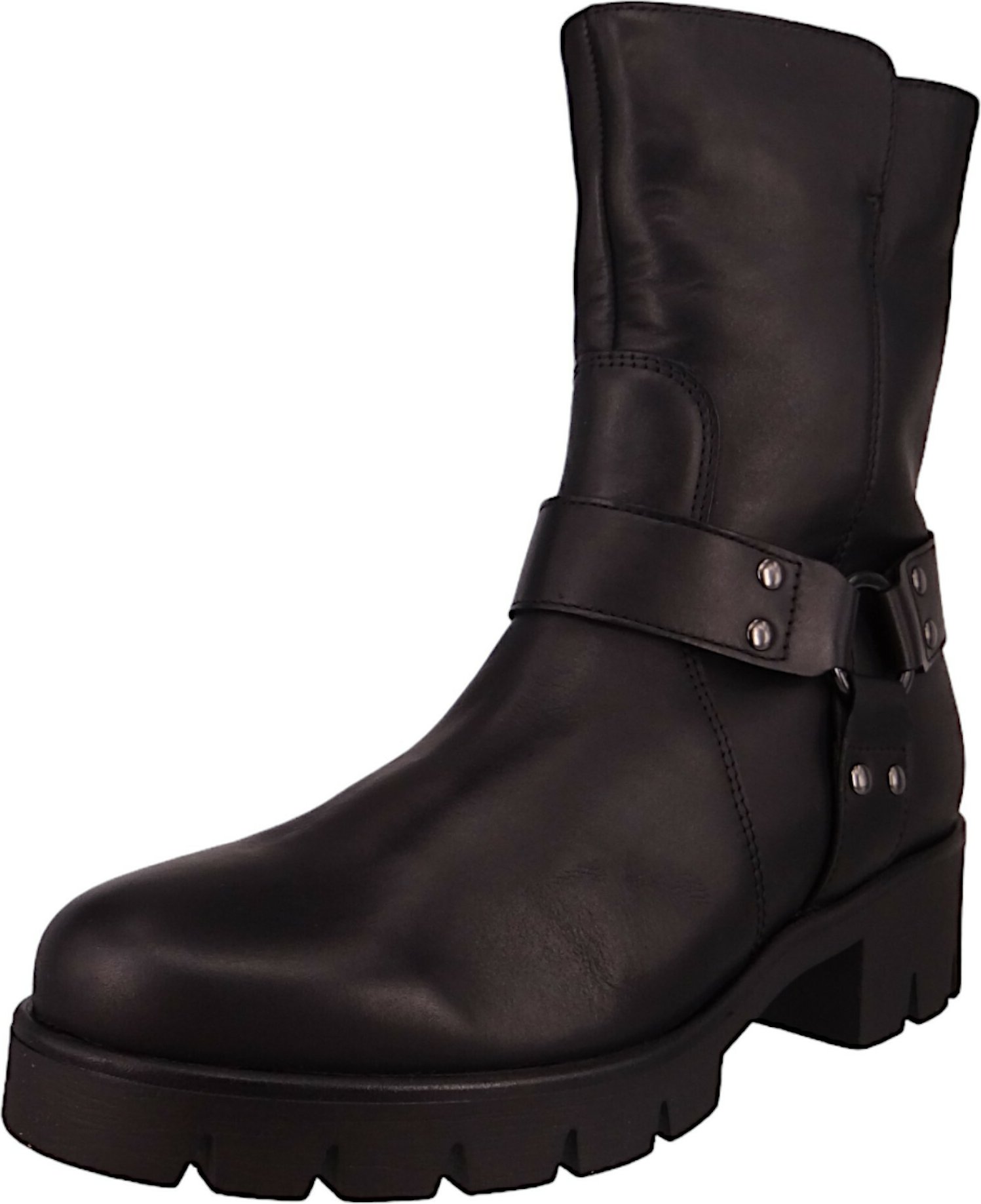 Damen Elegante Stiefelette Biker F-Weite 51.713 Schwarz 27 S... 38