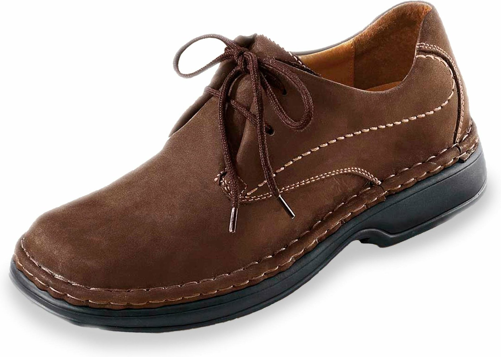 Schnürschuhe schwarz 44