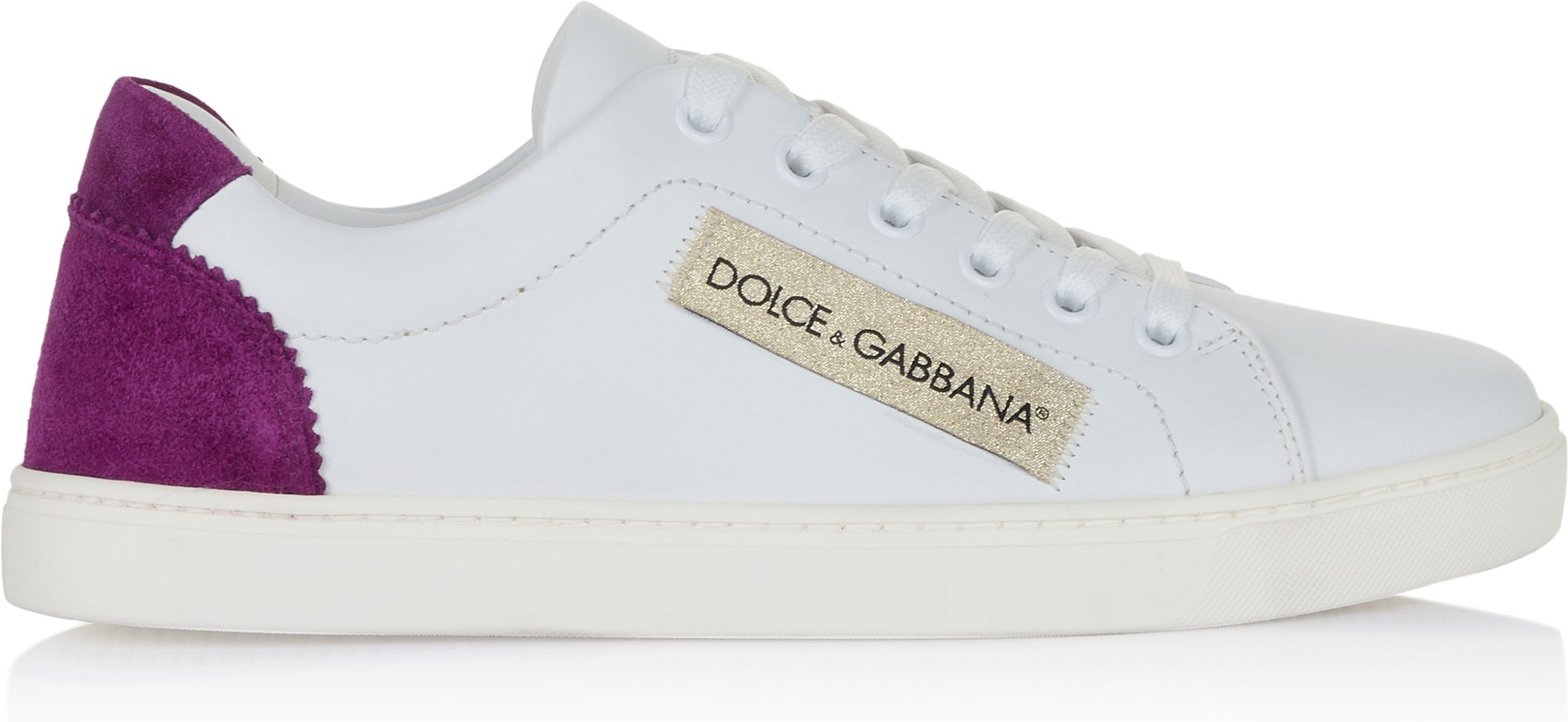 Dolce & Gabbana Sneaker weiß-lila 36