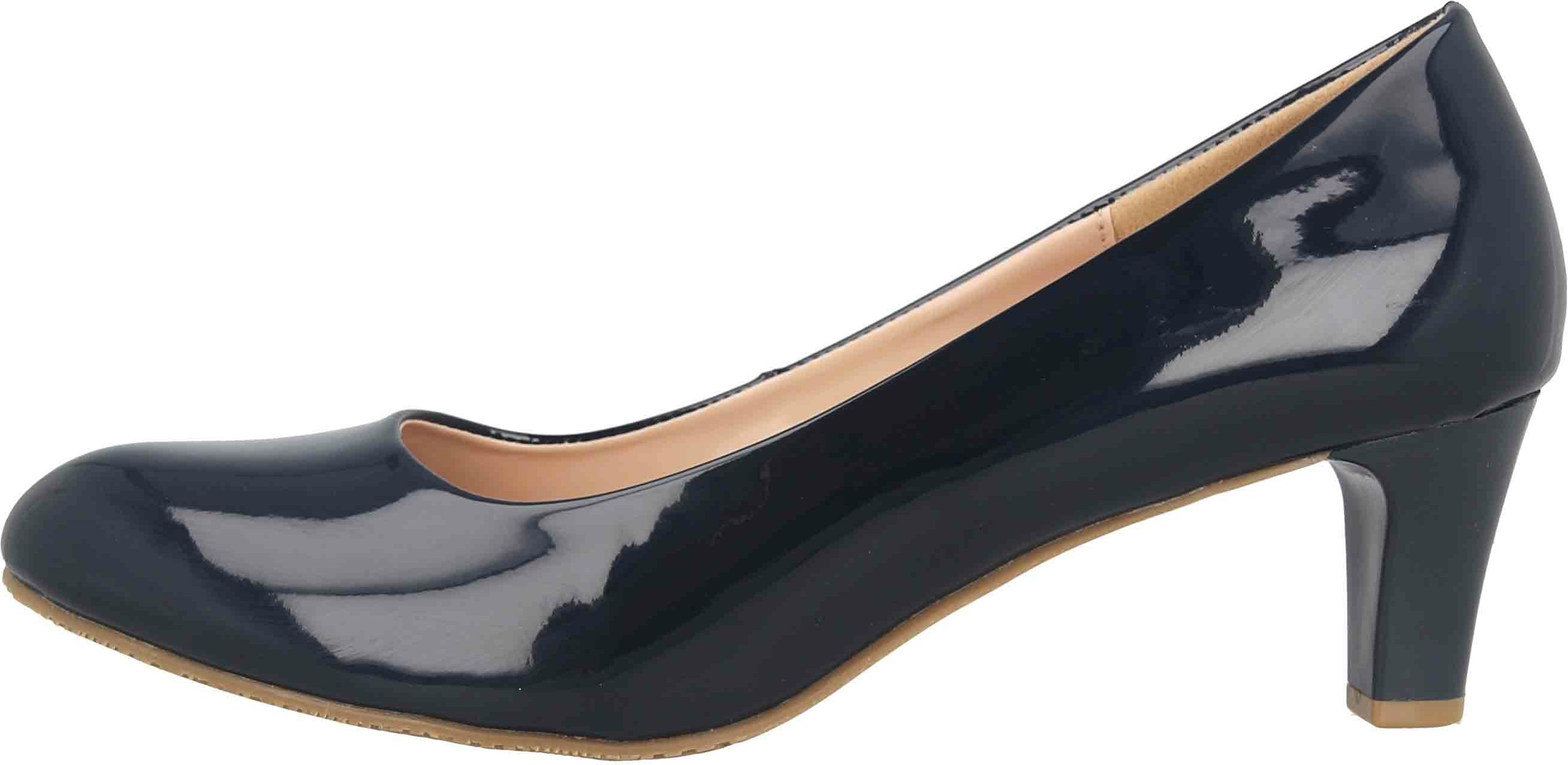LadyPepp Pumps in Übergrößen Blau 2GY0211501 Navy Patent gro... 45