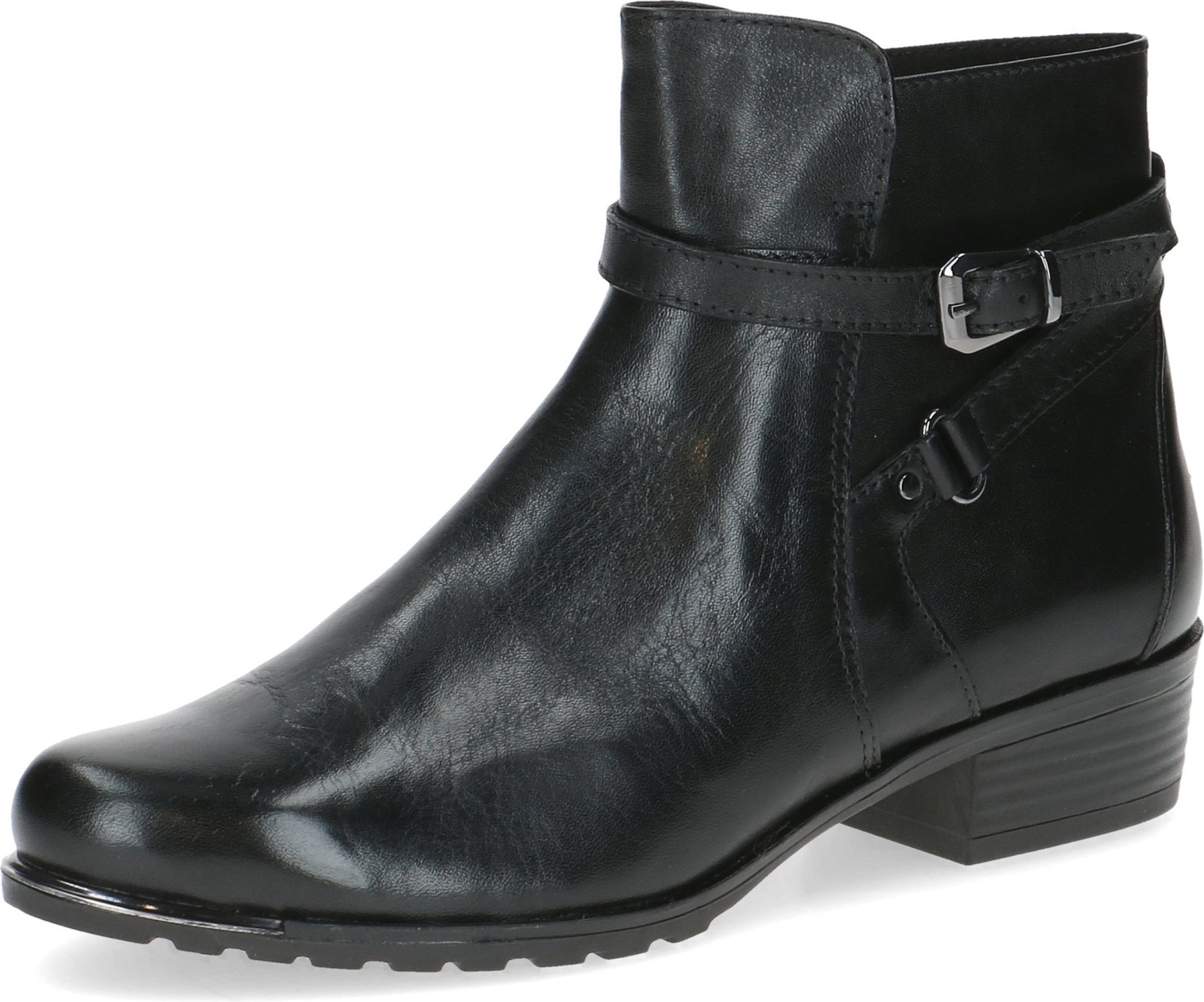 Damen Elegante Stiefelette  9-25308-43 Schwarz 022 Black Nap... 38