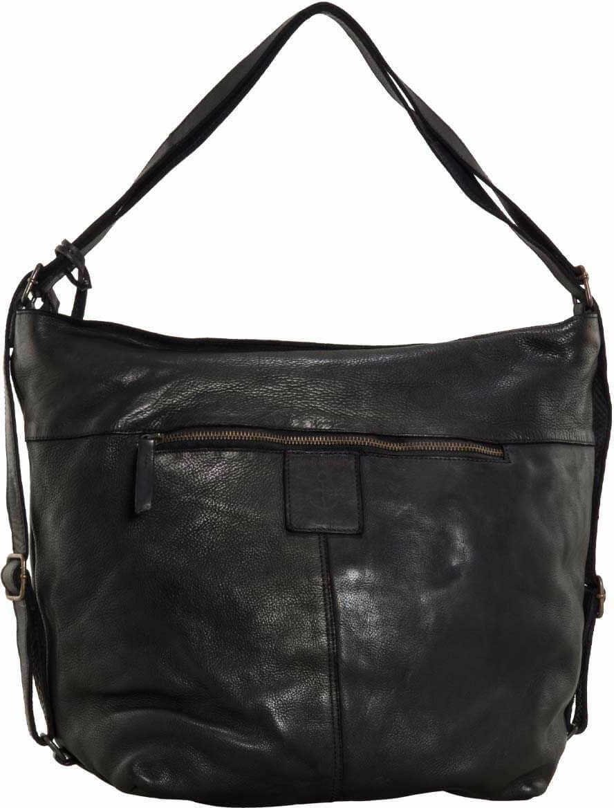 Handtaschen grau Cayenne dark ash Leder 36