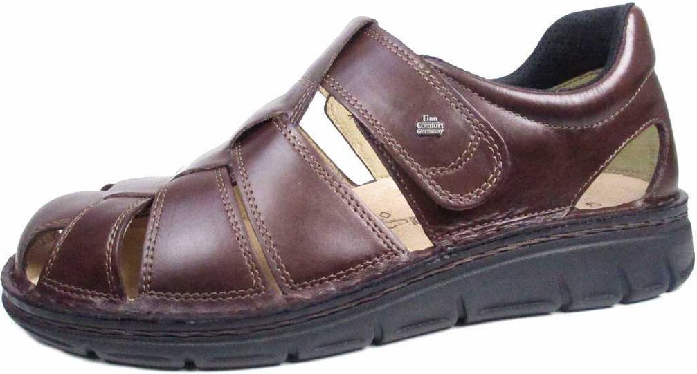 Thumbnail - Finn Comfort Copan Herren Komfort Sandalen, Dunkelbraun 42